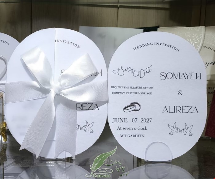 کارت عروسی فانتزی کالکی