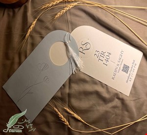 کارت عروسی گنبدی فانتزی