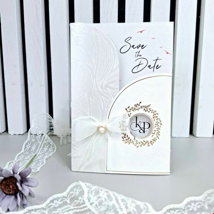 کارت عروسی پاپیون دار